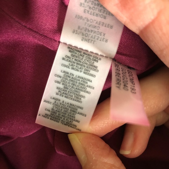 Guess Strappy Sweetheart Mini Dress Berry 6 - Picture 7 of 7